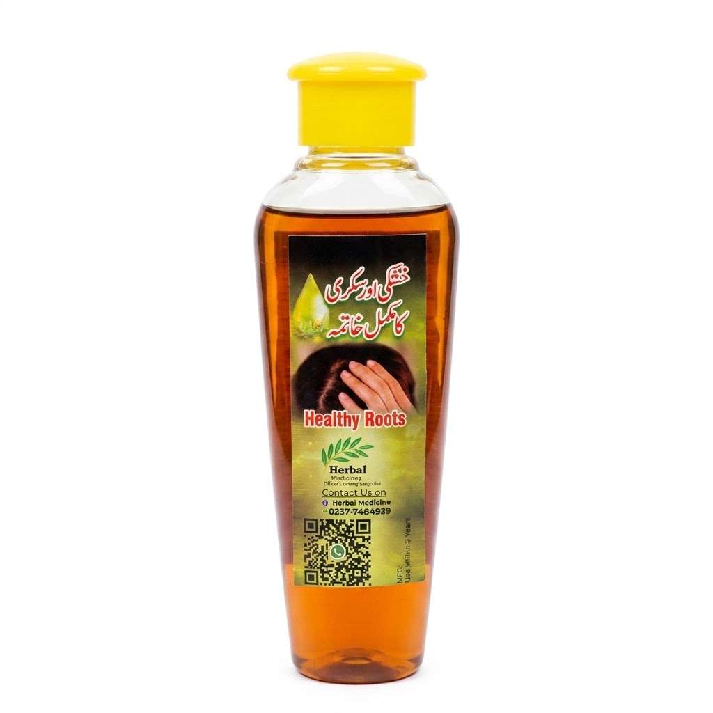 <h4>خشکی و سکری آئل | Dandruff & Scalp Care Oil (Herbal Hair Treatment Oil)</h4>